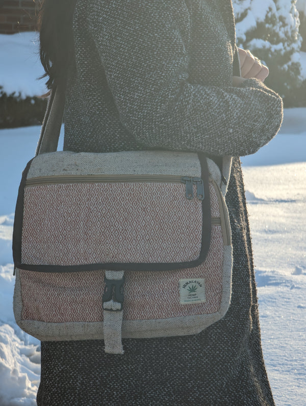 a hemp bag